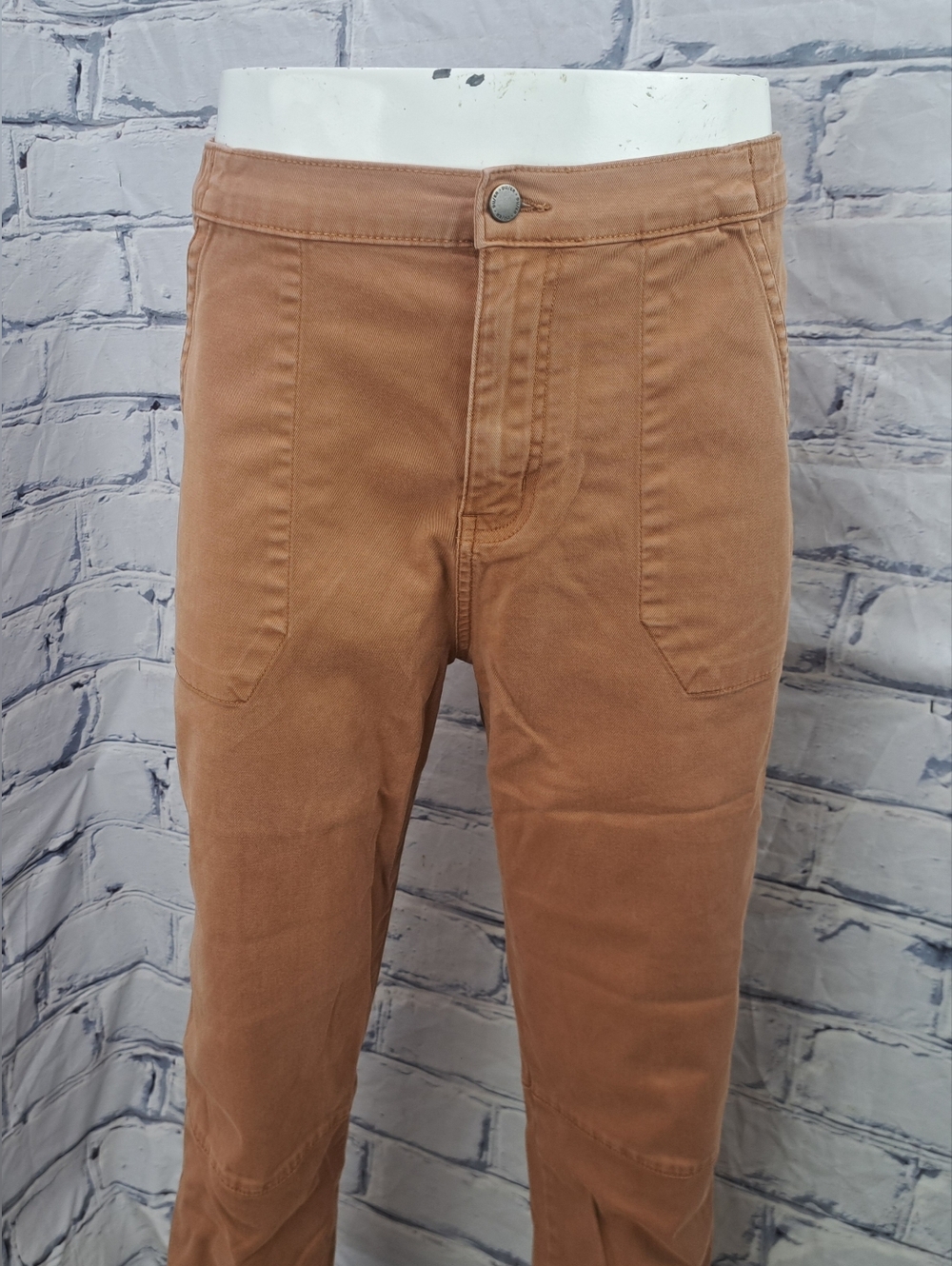 DU/ER Women's Live Free High Rise Jogger Sand Tencel Cotton Duer $140 32x28 - Picture 7 of 16